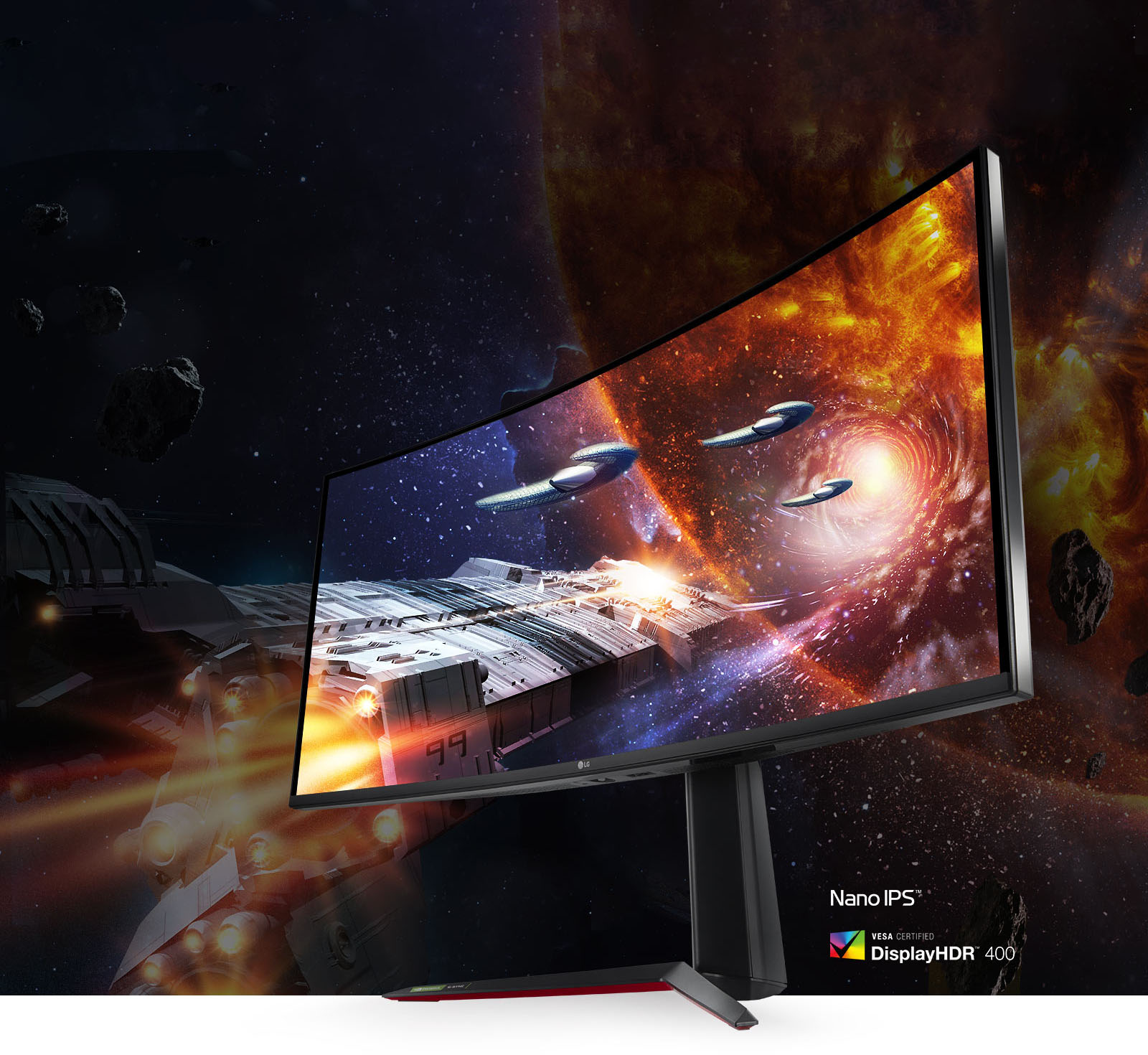 підтримує Nano IPS та HDR 400