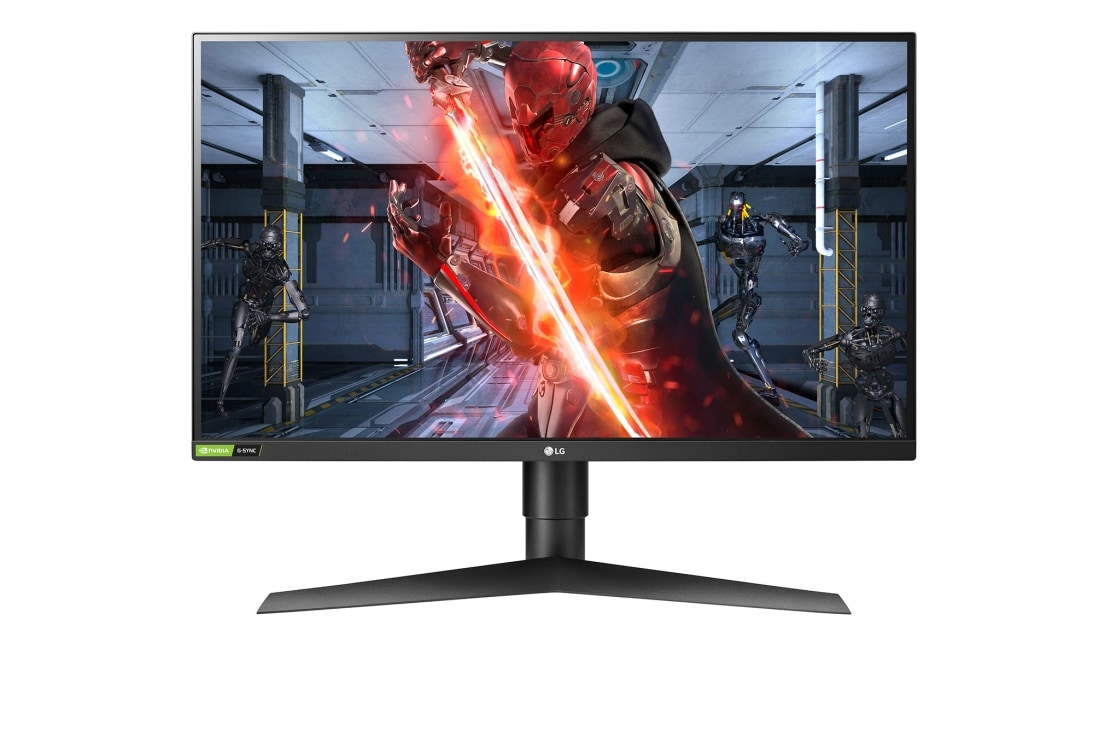 LG 27'' LG UltraGear™ QHD IPS 1мс ігровий монітор сумісний з NVIDIA G-Sync®, 27GL83A-B