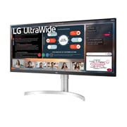 LG 34” UltraWide™ Full HD IPS монітор з колірним простором sRGB 99%, 34WN650-W, thumbnail 2