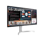 LG 34” UltraWide™ Full HD IPS монітор з колірним простором sRGB 99%, 34WN650-W, thumbnail 4