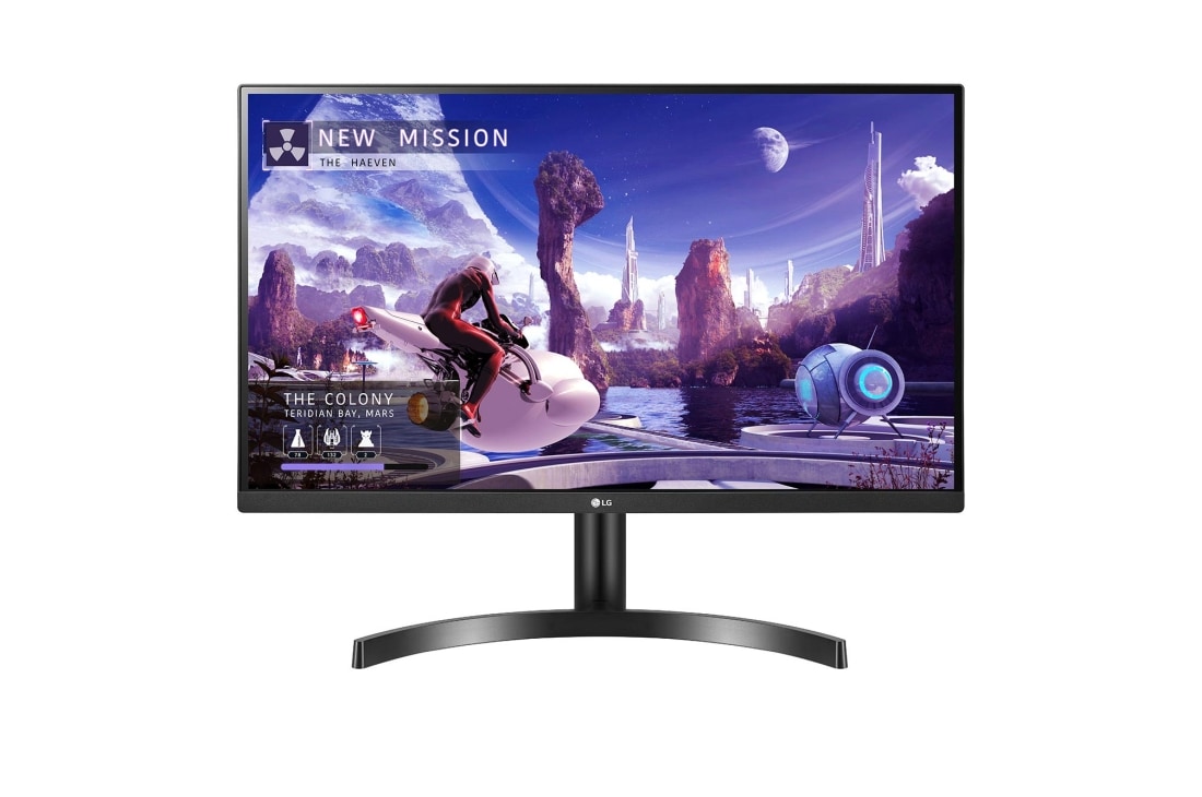 LG 27'' QHD IPS монітор з AMD FreeSync™, Front View, 27QN600-B