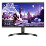 LG 27'' QHD IPS монітор з AMD FreeSync™, Front View, 27QN600-B, thumbnail 1