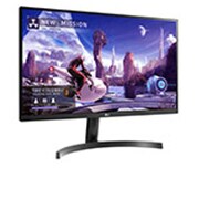 LG 27'' QHD IPS монітор з AMD FreeSync™, +15 Degree side view, 27QN600-B, thumbnail 3