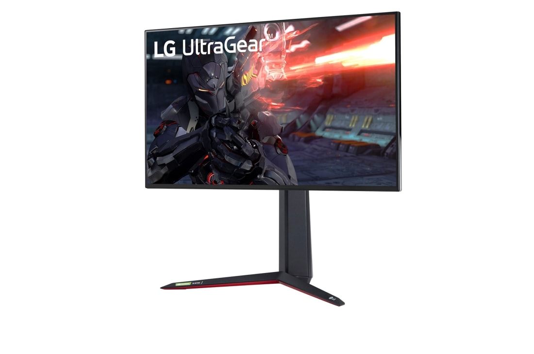 LG 27 ''LG UltraGear ™ 4K UHD Nano IPS 1мс (GtG) ігровий монітор з технологією VESA DSC та сумісний з NVIDIA® G-SYNC®,  -15 degree side view, 27GN950-B, thumbnail 2