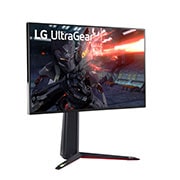 LG 27 ''LG UltraGear ™ 4K UHD Nano IPS 1мс (GtG) ігровий монітор з технологією VESA DSC та сумісний з NVIDIA® G-SYNC®,  +15 degree side view, 27GN950-B, thumbnail 3