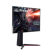 LG 27 ''LG UltraGear ™ 4K UHD Nano IPS 1мс (GtG) ігровий монітор з технологією VESA DSC та сумісний з NVIDIA® G-SYNC®, perspective view, 27GN950-B, thumbnail 4