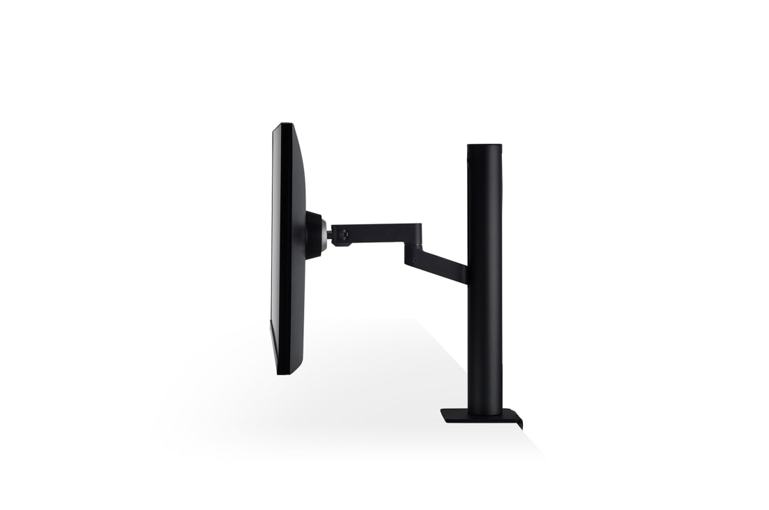 LG 27'' QHD Ergo IPS монітор з USB Type-C™, Side View Up, 27QN880-B, thumbnail 4