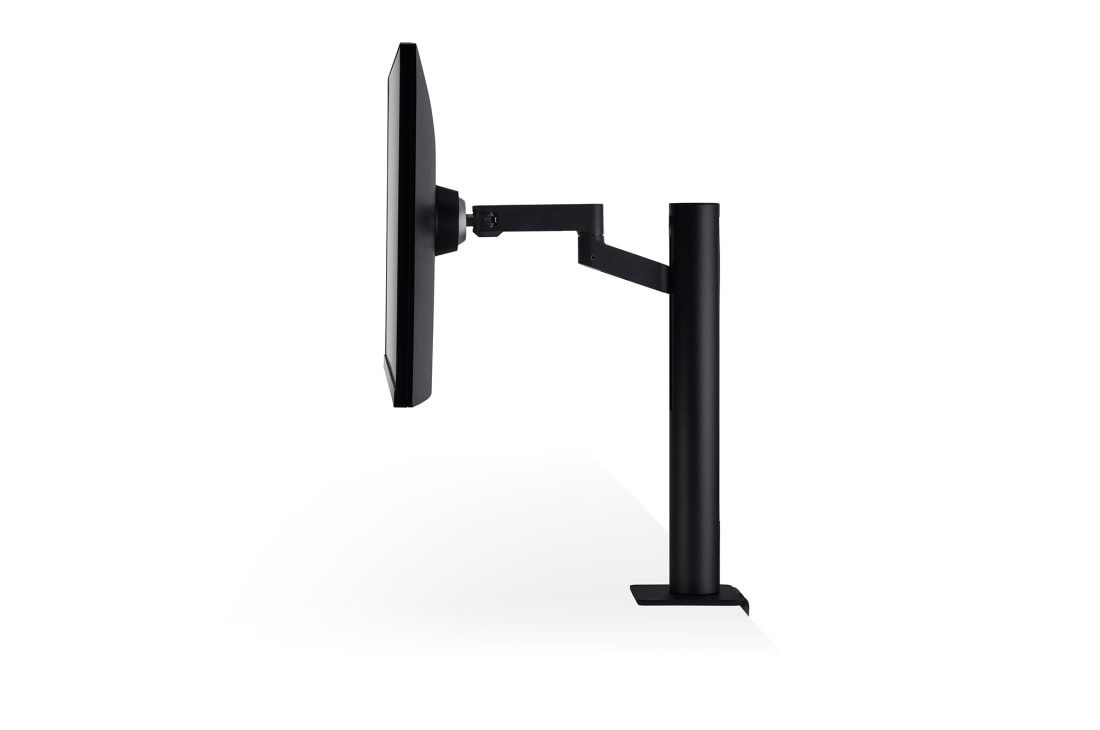 LG 27'' QHD Ergo IPS монітор з USB Type-C™, Side View Down, 27QN880-B, thumbnail 5