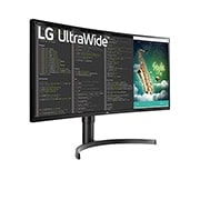 LG 35'' Вигнутий UltraWide™ QHD VA монітор з підтримкою HDR10, 35WN65C-B, thumbnail 4