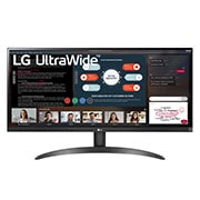 LG 29'' 21: 9 UltraWide ™ Full HD IPS монітор з AMD FreeSync ™, вигляд спереду, 29WP500-B, thumbnail 1