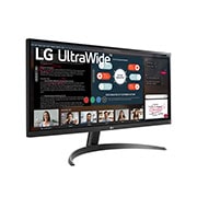 LG 29'' 21: 9 UltraWide ™ Full HD IPS монітор з AMD FreeSync ™, Вид збоку +30 градусів, 29WP500-B, thumbnail 4
