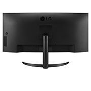 LG 34'' 21:9 вигнутий UltraWide™ QHD (3440 x 1440) монітор, вигляд іззаду, 34WQ60C-B, thumbnail 6