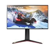 LG 27'' UHD 4K ігровий UltraGear™ Nano IPS 1мс (GtG) монітор з підтримкою 4K і 144 Гц (розгін до 160 Гц) від HDMI 2.1, вигляд спереду, 27GP95RP-B, thumbnail 1