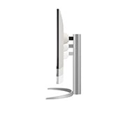 LG 27'' 4K UltraFine™ IPS монітор з підтримкою VESA DisplayHDR 400, side view of the monitor moving downwards for height adjustment, 27UP850N-W, thumbnail 9