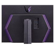 LG 32-дюймовий ігровий QHD-дисплей UltraGear™ із частотою оновлення 240 Гц (розгін до 260 Гц), вигляд портів великим планом з увімкненим підсвічуванням, 32GQ850-B, thumbnail 11
