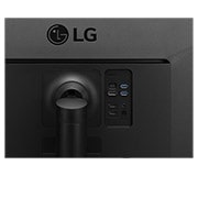 LG 35'' UltraWide™ QHD HDR VA Curved Monitor, Вигляд портів великим планом, 35WN75C-B, thumbnail 7