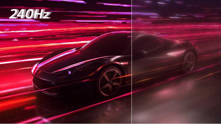 Неймовірна швидкість,<br>OLED 240 Гц частота оновлення