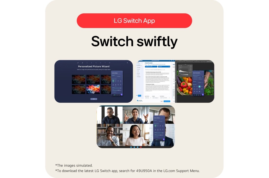 LG 29-дюймовий монітор UltraWide 21:9 WFHD (2560x1080) IPS Дисплей, LG Switch App, 29U531A-W, thumbnail 16