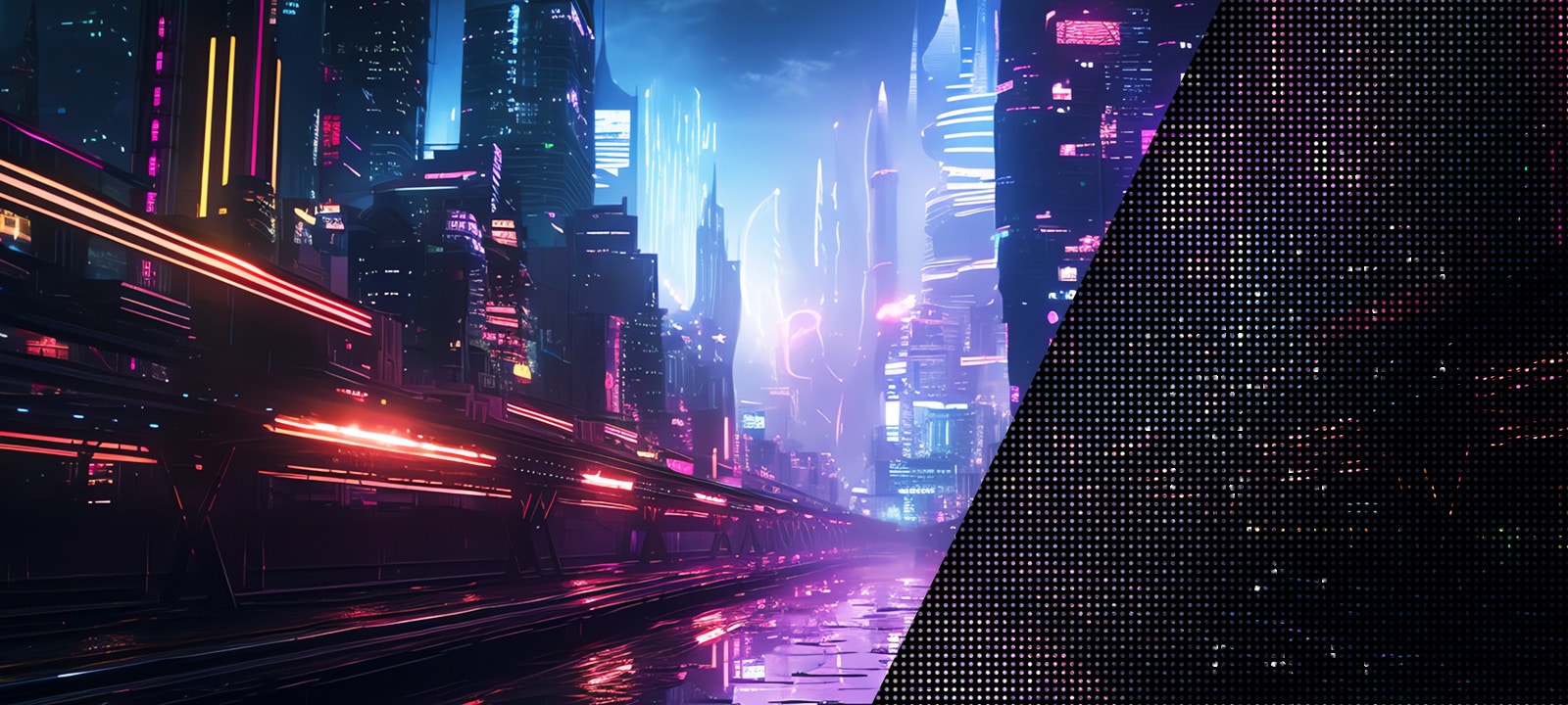 Яскрава OLED-панель.