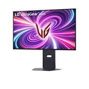 LG 32-дюймовий OLED-монітор LG UltraGear™  з Подвійним режимом | 4K UHD, 0,03 мс (GtG), DisplayHDR True Black 400, -15 degree side view, 32GS95UV-B, thumbnail 2