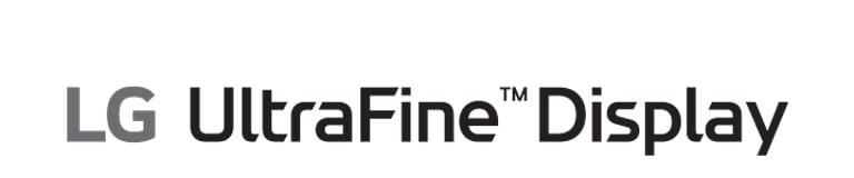 Логотип монітора LG UltraFine.
