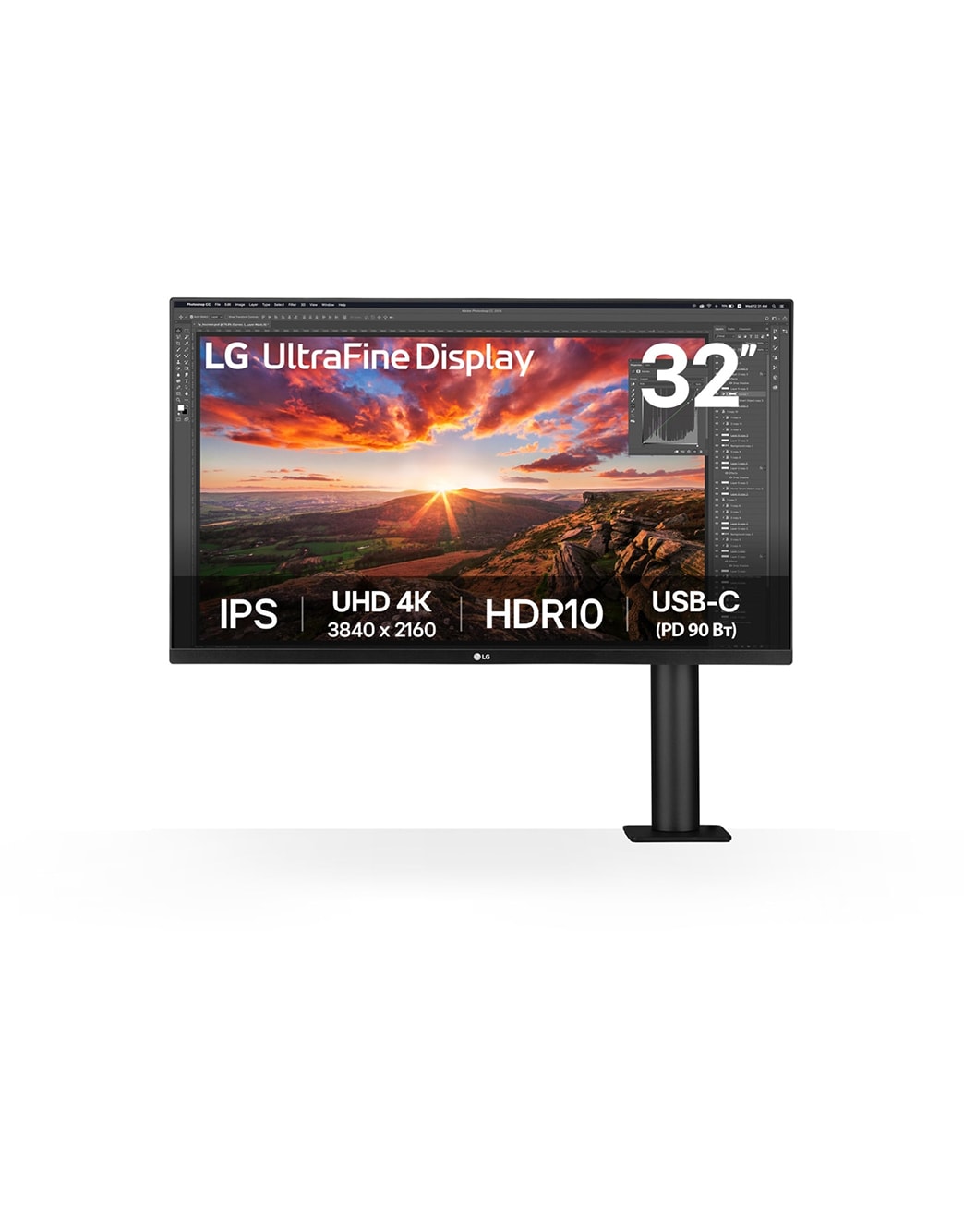 32UN880K 31.5'' монітор LG UltraFine (2024) | LG Україна