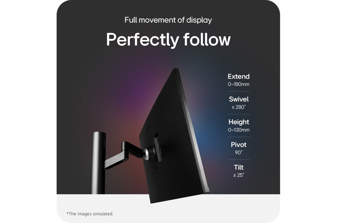 LG 31.5'' UHD 4K Ergo IPS Монітор LG UltraFine з USB-C, USP, 32UN880K-B, thumbnail 18