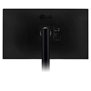 LG 31.5'' UHD 4K Ergo IPS Монітор LG UltraFine з USB-C, rear view, 32UN880K-B, thumbnail 13