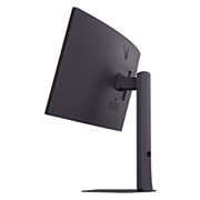 LG 34-дюймовий вигнутий ігровий монітор LG UltraGear™ OLED 160 Гц WQHD | 160 Гц, AMD FreeSync™ Premium, top view, 34G600A-B, thumbnail 7