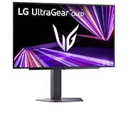 LG 27-дюймовий ігровий монітор LG UltraGear™ GX7,  240 Гц, QHD, OLED | DisplayHDR™ True Black 400, 0,03 мс (GtG), Глянцева панель, +15 degree side view, 27GX704A-B, thumbnail 3