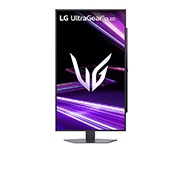 LG 27-дюймовий ігровий монітор LG UltraGear™ GX7,  240 Гц, QHD, OLED | DisplayHDR™ True Black 400, 0,03 мс (GtG), Глянцева панель, rear view, 27GX704A-B, thumbnail 7