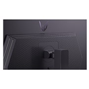 LG 27-дюймовий ігровий монітор LG UltraGear™ GX7,  240 Гц, QHD, OLED | DisplayHDR™ True Black 400, 0,03 мс (GtG), Глянцева панель, Rear perspective view, 27GX704A-B, thumbnail 15