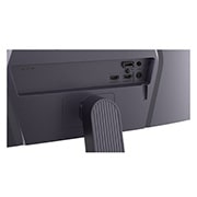 LG 25-дюймовий UltraGear™ G5, 200 Гц FHD Ігровий монітор , Rear view of the monitor showing the stand attachment area and rear ports, 25G523B-B, thumbnail 4