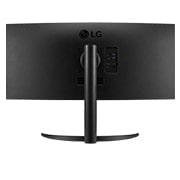 LG 34-дюймовий вигнутий монітор UltraWide QHD з USB Type-C™, rear view, 34WR55QK-B, thumbnail 6