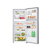 LG 393 л | Холодильник з верхньою морозильною камерою | з технологією DoorCooling | LinearCooling | Smart Diagnosis, GN-C422SMCZ, thumbnail 2