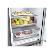 LG 384 л| Холодильник з нижньою морозильною камерою | DoorCooling+| Fresh Balancer | Fresh Converter |ThinQ, GW-B509PSAX, thumbnail 4
