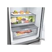 LG 384 л| Холодильник з нижньою морозильною камерою | DoorCooling+| Fresh Balancer | Fresh Converter |ThinQ, GW-B509PSAX, thumbnail 9