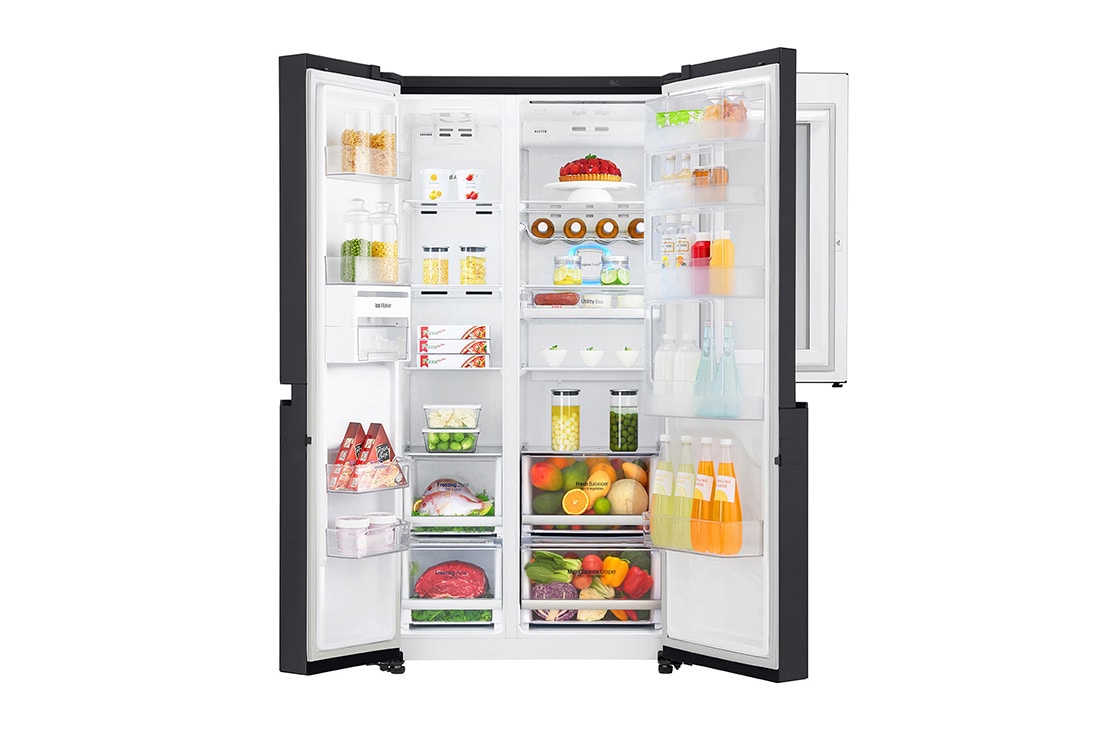 LG 626 літрів | Холодильник InstaView Door-in-Door | з технологією DoorCooling+ | Інверторний лінійний компресор| ThinQ, GC-Q247CBDC, thumbnail 3