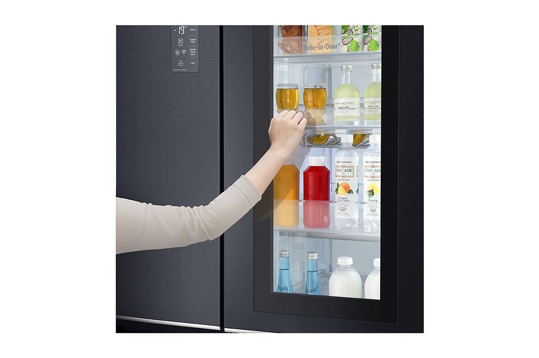 LG 626 літрів | Холодильник InstaView Door-in-Door | з технологією DoorCooling+ | Інверторний лінійний компресор| ThinQ, GC-Q247CBDC, thumbnail 5