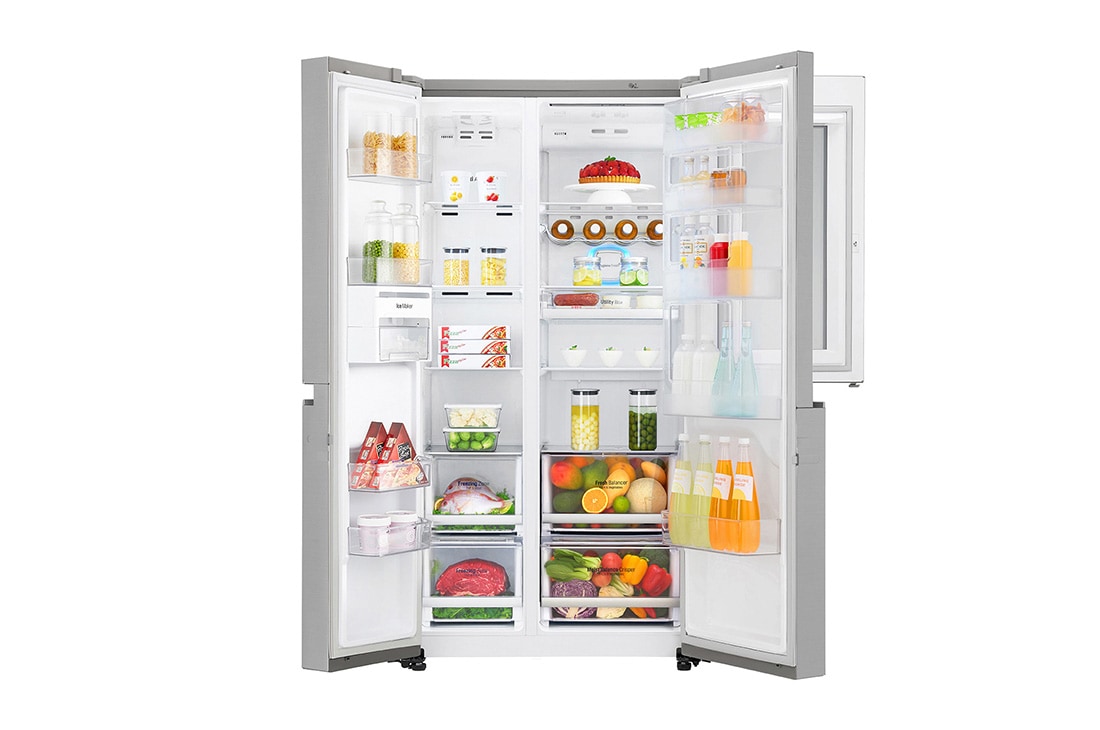 LG 626 літрів | Холодильник InstaView Door-in-Door | з технологією DoorCooling+ | Інверторний лінійний компресор| ThinQ, GC-Q247CADC, thumbnail 3