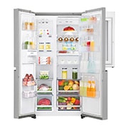 LG 626 літрів | Холодильник InstaView Door-in-Door | з технологією DoorCooling+ | Інверторний лінійний компресор| ThinQ, GC-Q247CADC, thumbnail 3