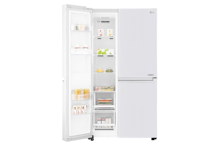 LG 626 літрів| Холодильник Side-by-Side| Інверторний лінійний компресор| Total no Frost |ThinQ з керуванням через Wi-Fi, GC-B247SVUV, thumbnail 5