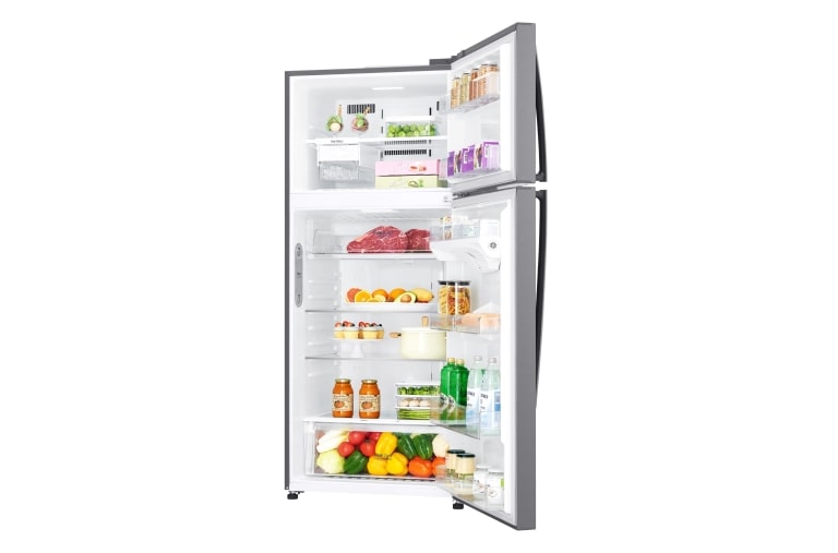 LG 506 літрів| Холодильник з верхньою морозильною камерою | з технологією DoorCooling | LinearCooling | ThinQ, GN-H702HMHZ, thumbnail 5