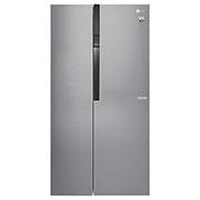 LG 613 літрів| Холодильник Side-by-Side| Total no Frost | Інверторний лінійний компресор| Smart Diagnosis, GC-B247JMUV, thumbnail 1