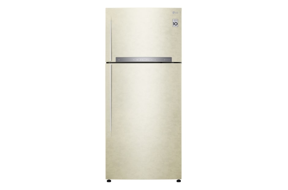 LG 506 літрів| Холодильник з верхньою морозильною камерою | з технологією DoorCooling | LinearCooling | ThinQ, GN-H702HEHZ