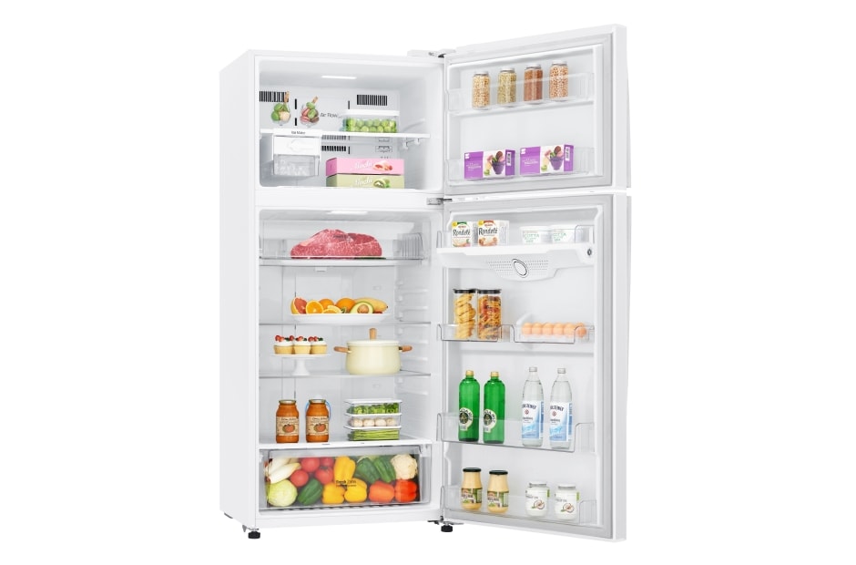 LG 506 літрів| Холодильник з верхньою морозильною камерою | з технологією DoorCooling | LinearCooling | ThinQ, GN-H702HQHZ, thumbnail 4