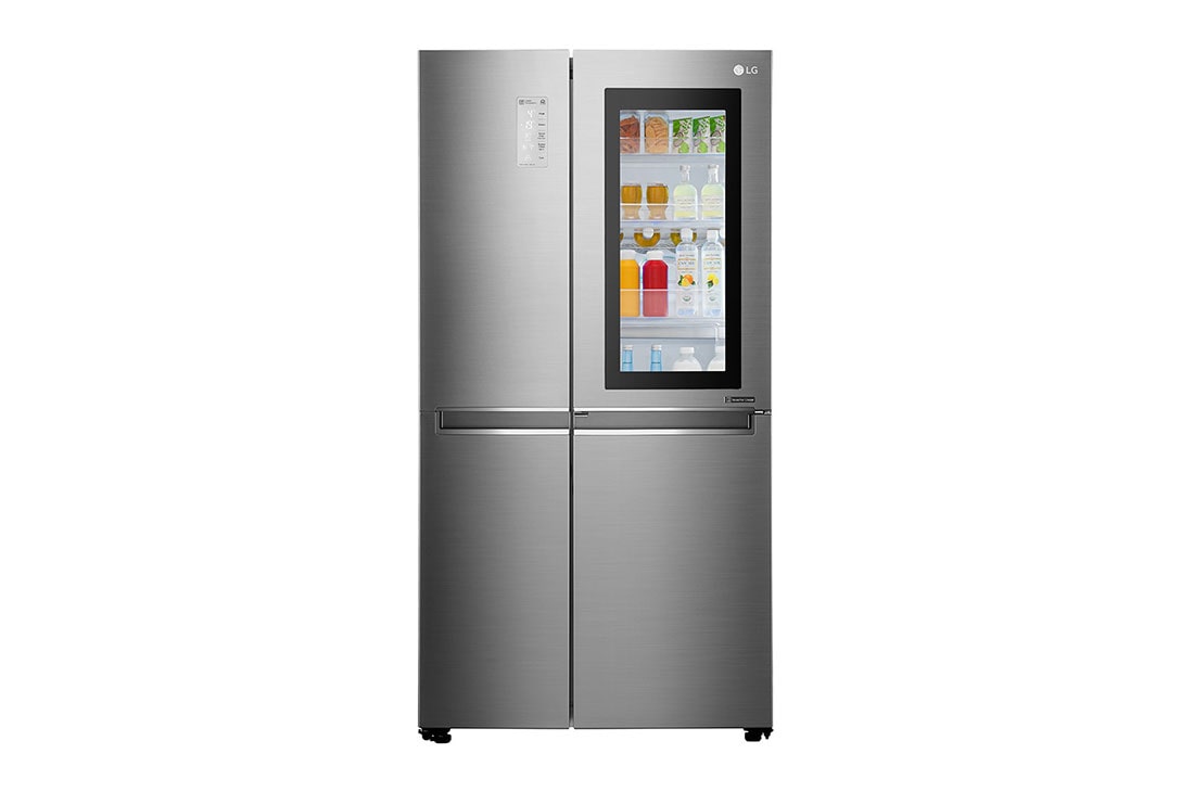 LG 626 літрів | Холодильник InstaView Door-in-Door | Інверторний лінійний компресор| з підключенням до Wi-Fi, GC-Q247CABV