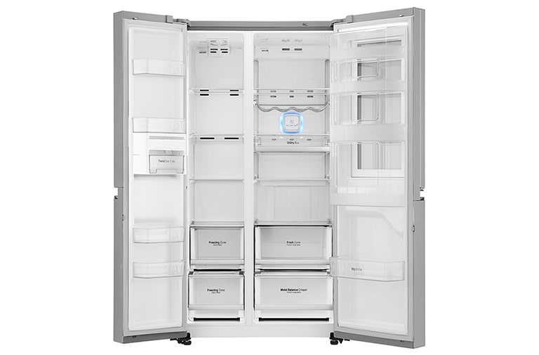 LG 626 літрів | Холодильник InstaView Door-in-Door | Інверторний лінійний компресор| з підключенням до Wi-Fi, GC-Q247CABV, thumbnail 3