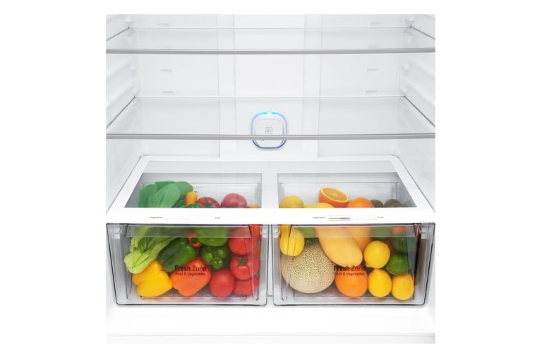 LG 592 л| Холодильник з верхньою морозильною камерою | з технологією DoorCooling | LinearCooling | ThinQ, GR-H802HMHZ, thumbnail 8