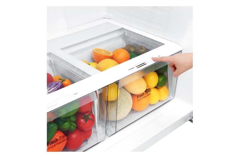 LG 592 л| Холодильник з верхньою морозильною камерою | з технологією DoorCooling | LinearCooling | ThinQ, GR-H802HMHZ, thumbnail 9